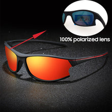 Load image into Gallery viewer, VIVIBEE Mirror Red 100% Polarized Sports Sunglasses Men Goggles 2023 UV400 Climbing Women Outdoor Elasticity Sun Glasses