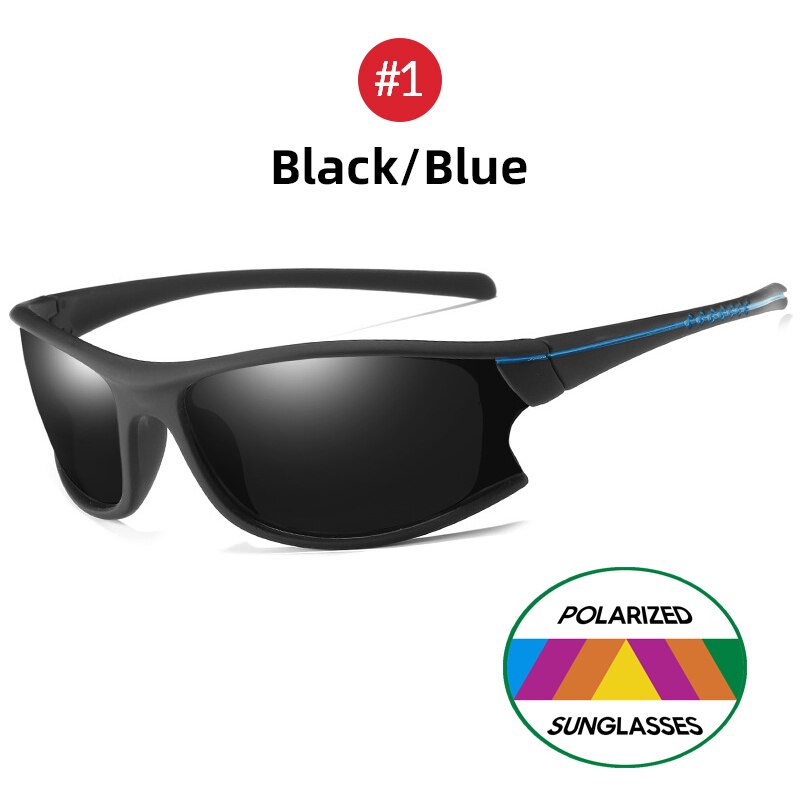VIVIBEE Mirror Red 100% Polarized Sports Sunglasses Men Goggles 2023 UV400 Climbing Women Outdoor Elasticity Sun Glasses