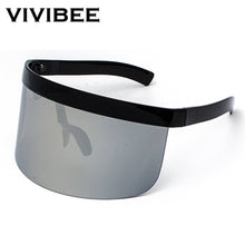 Load image into Gallery viewer, VIVIBEE Nicki Minaj Women Visor Sunglasses 2023 Trending Product Mirror Fun Sun Glasses UV400  Shades