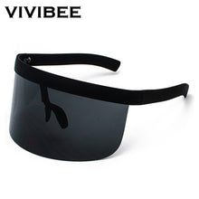 Load image into Gallery viewer, VIVIBEE Nicki Minaj Women Visor Sunglasses 2023 Trending Product Mirror Fun Sun Glasses UV400  Shades