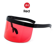 Load image into Gallery viewer, VIVIBEE Nicki Minaj Women Visor Sunglasses 2023 Trending Product Mirror Fun Sun Glasses UV400  Shades