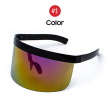 Load image into Gallery viewer, VIVIBEE Nicki Minaj Women Visor Sunglasses 2023 Trending Product Mirror Fun Sun Glasses UV400  Shades