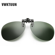 Load image into Gallery viewer, VKWTUUN Oval Polarized Clip On Sunglasses Women Men Oversized Sun Glasses Driving Fishing Polarized Mirror Lens Anti-UVA -UVB