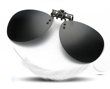 Load image into Gallery viewer, VKWTUUN Oval Polarized Clip On Sunglasses Women Men Oversized Sun Glasses Driving Fishing Polarized Mirror Lens Anti-UVA -UVB