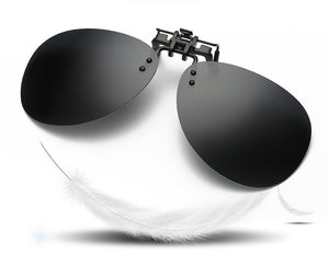 VKWTUUN Oval Polarized Clip On Sunglasses Women Men Oversized Sun Glasses Driving Fishing Polarized Mirror Lens Anti-UVA -UVB