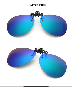 VKWTUUN Oval Polarized Clip On Sunglasses Women Men Oversized Sun Glasses Driving Fishing Polarized Mirror Lens Anti-UVA -UVB