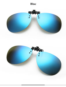 VKWTUUN Oval Polarized Clip On Sunglasses Women Men Oversized Sun Glasses Driving Fishing Polarized Mirror Lens Anti-UVA -UVB