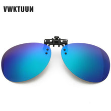 Load image into Gallery viewer, VKWTUUN Oval Polarized Clip On Sunglasses Women Men Oversized Sun Glasses Driving Fishing Polarized Mirror Lens Anti-UVA -UVB