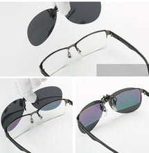Load image into Gallery viewer, VKWTUUN Oval Polarized Clip On Sunglasses Women Men Oversized Sun Glasses Driving Fishing Polarized Mirror Lens Anti-UVA -UVB