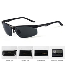 Load image into Gallery viewer, VOTOP Polarized Sunglasses Men Anti Glare Lens UV400 Aluminium Magnesium Frame Sun Glasses For Driving Fishing Travel