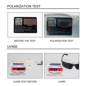 VOTOP Polarized Sunglasses Men Anti Glare Lens UV400 Aluminium Magnesium Frame Sun Glasses For Driving Fishing Travel