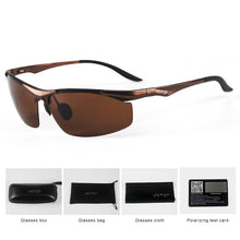 Load image into Gallery viewer, VOTOP Polarized Sunglasses Men Anti Glare Lens UV400 Aluminium Magnesium Frame Sun Glasses For Driving Fishing Travel