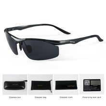 Load image into Gallery viewer, VOTOP Polarized Sunglasses Men Anti Glare Lens UV400 Aluminium Magnesium Frame Sun Glasses For Driving Fishing Travel