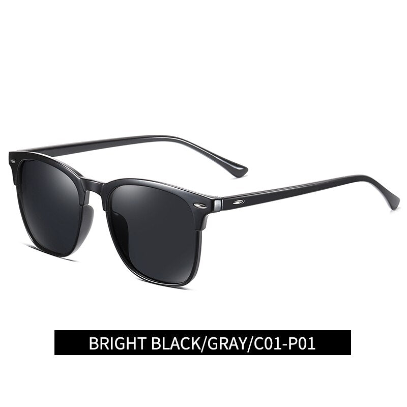 VOVOKO Classic Square Glasses  Personality Oversized Round Colour Eyewear Sunglasses UV4000
