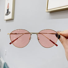 Load image into Gallery viewer, VWKTUUN Butterfly Sunglasses Women Oval Shape Shades UV400 Points Vintage Metal Frame Sunglass Outdoor Sport Driver Sunglass