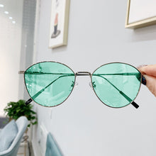 Load image into Gallery viewer, VWKTUUN Butterfly Sunglasses Women Oval Shape Shades UV400 Points Vintage Metal Frame Sunglass Outdoor Sport Driver Sunglass