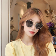 Load image into Gallery viewer, VWKTUUN Butterfly Sunglasses Women Oval Shape Shades UV400 Points Vintage Metal Frame Sunglass Outdoor Sport Driver Sunglass