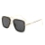 VWKTUUN Square Iron Man Style Sunglasses for women Men Twin Beams Brand Design Sun Glasses Oculos Retro Glasses Frames