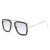 VWKTUUN Square Iron Man Style Sunglasses for women Men Twin Beams Brand Design Sun Glasses Oculos Retro Glasses Frames