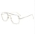 Load image into Gallery viewer, VWKTUUN Square Iron Man Style Sunglasses for women Men Twin Beams Brand Design Sun Glasses Oculos Retro Glasses Frames