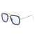 Load image into Gallery viewer, VWKTUUN Square Iron Man Style Sunglasses for women Men Twin Beams Brand Design Sun Glasses Oculos Retro Glasses Frames
