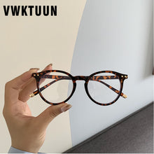 Load image into Gallery viewer, VWKTUUN Glasses Frames Women Men Eye Glasses 2023 Blue Light Blocking Glasses Round Reading Computer Glasses Anti Blue Light