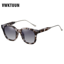 Load image into Gallery viewer, VWKTUUN Polarized Sunglasses for Men Square Metal Sun glasses Vintage Glasses Mens Clear lentes Driver Driving Sunglass