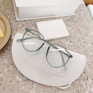 VWKTUUN Round Glasses Frames For Women Men TR90 Myopia Eye Glasses Frames Blue Light Blocking Glasses Computer Read Glasses