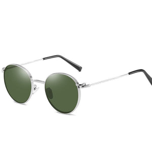 VWKTUUN Occhiali da sole da donna Clip rotonde Occhiali da sole magnetici Clip magnetica su occhiali da sole per occhiali da sole con doppia lente con montatura in lega 