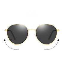 Carica l&#39;immagine nel visualizzatore di Gallery, VWKTUUN Occhiali da sole da donna Clip rotonde Occhiali da sole magnetici Clip magnetica su occhiali da sole per occhiali da sole con doppia lente con montatura in lega 