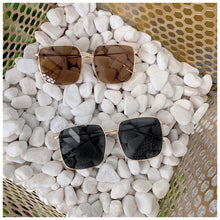 Load image into Gallery viewer, VWKTUUN Sunglasses Women Vintage Oversized Glasses Square Shades Metal Frame Womens Sunglasses UV400 Eyewear Ocean Lens Glasses