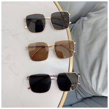 Load image into Gallery viewer, VWKTUUN Sunglasses Women Vintage Oversized Glasses Square Shades Metal Frame Womens Sunglasses UV400 Eyewear Ocean Lens Glasses