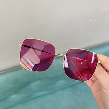 Load image into Gallery viewer, VWKTUUN Sunglasses Women Vintage Oversized Glasses Square Shades Metal Frame Womens Sunglasses UV400 Eyewear Ocean Lens Glasses