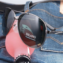 Load image into Gallery viewer, Vazrobe 150mm Oversized Aviation Polarized Sunglasses Men black Driving Sun Glasses for Men&#39;s large Anti polar UV400 frog big
