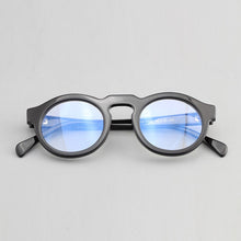 Carica l'immagine nel visualizzatore di Gallery, Vazrobe Occhiali da vista neri Montature da uomo Janpanese Occhiali da nerd vintage da uomo Occhiali da vista falsi per miopia ottica