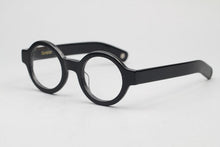 Carica l'immagine nel visualizzatore di Gallery, Vazrobe Occhiali da vista neri Montature da uomo Janpanese Occhiali da nerd vintage da uomo Occhiali da vista falsi per miopia ottica
