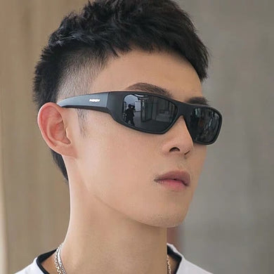 Vazrobe Driving Goggles Male Sunglasses for Men Polarized Mirrored Windproof Sun Glasses  Ultralight