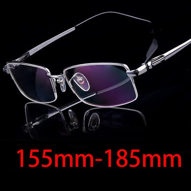 Vazrobe Eyeglasses Frames Men Titanium Glasses Male 155-185mm Adjustable Oversized Huge Wide Spectacles for optic lens