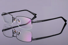 Load image into Gallery viewer, Vazrobe Eyeglasses Frames Men Titanium Glasses Male 155-185mm Adjustable Oversized Huge Wide Spectacles for optic lens