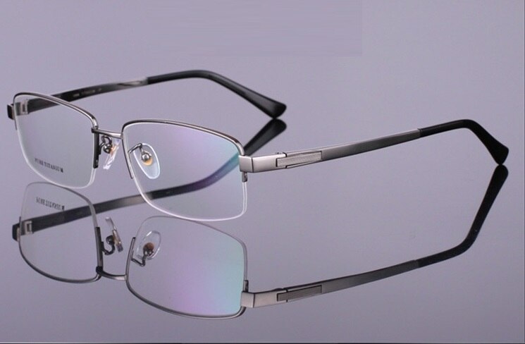 Vazrobe Eyeglasses Frames Men Titanium Glasses Male 155-185mm Adjustable Oversized Huge Wide Spectacles for optic lens