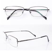 Load image into Gallery viewer, Vazrobe Glasses Frame Men Spring Hinge Eyeglasses Man Gold Titanium Alloy Prescription Spectacle Male Optical Myopia Light Point