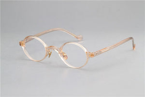 Vazrobe Montature per occhiali da vista rotonde piccole Occhiali da nerd maschili da uomo Occhiali da tartaruga neri per la lettura Miopia Prescrizione ottica 