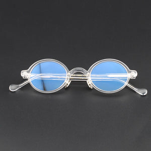 Vazrobe Montature per occhiali da vista rotonde piccole Occhiali da nerd maschili da uomo Occhiali da tartaruga neri per la lettura Miopia Prescrizione ottica 