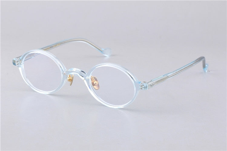 Vazrobe Small Round Eyeglasses Frames Male Nerd Glasses Men Black Tortoise Spectacles for Reading Myopia Optical Prescription