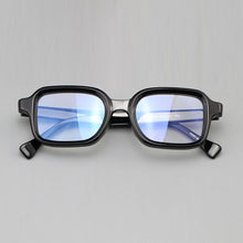 Load image into Gallery viewer, Vazrobe Square Eyeglasses Frames Men Black Glasses Male Thick Spectacles for Prescription Myopia Diopter