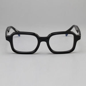 Vazrobe Square Eyeglasses Frames Men Black Glasses Male Thick Spectacles for Prescription Myopia Diopter