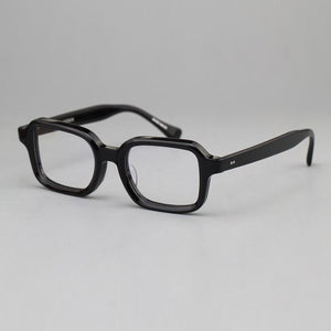 Vazrobe Square Eyeglasses Frames Men Black Glasses Male Thick Spectacles for Prescription Myopia Diopter