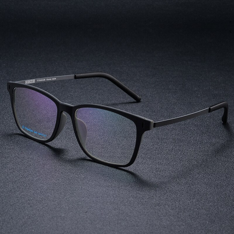 Vazrobe Titanium Eyeglasses Frames Men Women 8g Ultra-light Glasses Male Flexible Spectacles for Prescription Optic Lens unisex