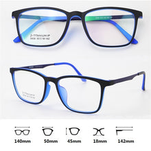 Load image into Gallery viewer, Vazrobe Titanium Glasses Frame Men Women Ultra-light Eyeglasses Man Optic Prescription Spectacles