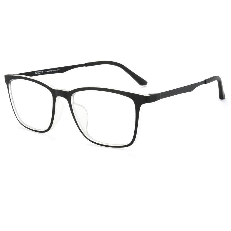 Vazrobe Titanium Glasses Frame Men Women Ultra-light Eyeglasses Man Optic Prescription Spectacles